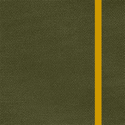 Aced Tennis Tote Tag&Crew Olive and Yellow Trim 